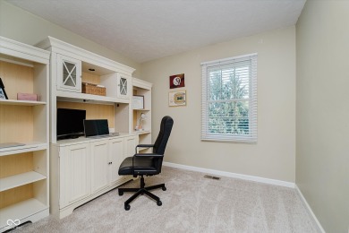 This home's layout is spacious and versatile with 4BD, 2.5BA on Ironwood Golf Club in Indiana - for sale on GolfHomes.com, golf home, golf lot