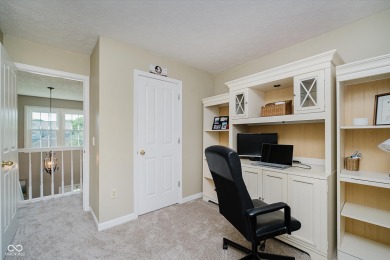 This home's layout is spacious and versatile with 4BD, 2.5BA on Ironwood Golf Club in Indiana - for sale on GolfHomes.com, golf home, golf lot