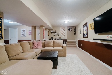 This home's layout is spacious and versatile with 4BD, 2.5BA on Ironwood Golf Club in Indiana - for sale on GolfHomes.com, golf home, golf lot