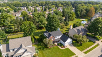 This home's layout is spacious and versatile with 4BD, 2.5BA on Ironwood Golf Club in Indiana - for sale on GolfHomes.com, golf home, golf lot