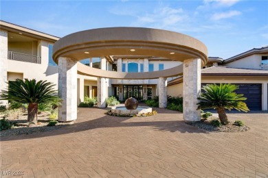 Experience luxury living in this palatial estate with over an on Southern Highlands Golf Club in Nevada - for sale on GolfHomes.com, golf home, golf lot