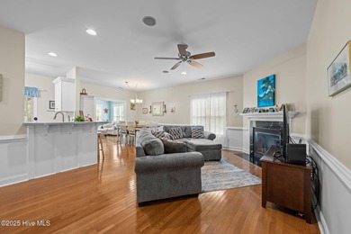 Welcome to this stunning brick and vinyl home nestled in the on Harbour Point Golf Club in North Carolina - for sale on GolfHomes.com, golf home, golf lot