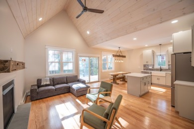 Gorgeous brand new construction chalet just off the back side of on Hermitage Club Golf Course in Vermont - for sale on GolfHomes.com, golf home, golf lot