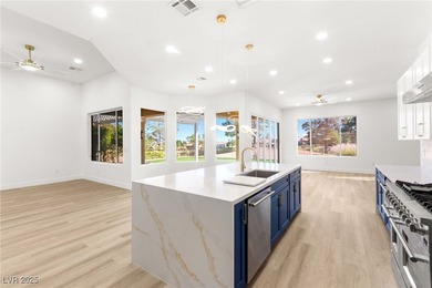 This stunning 2-bedroom, 2-bath, 2,161 sq. ft. home on the 11th on Highland Falls Golf Club in Nevada - for sale on GolfHomes.com, golf home, golf lot