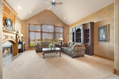 Take a look at this INCREDIBLE BUILD on the 6TH HOLE of Chestnut on Chestnut Hills Golf Club in Indiana - for sale on GolfHomes.com, golf home, golf lot