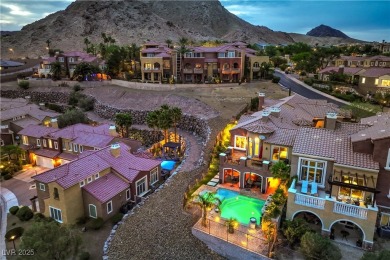 A refined blend of modern luxury and resort-style living, this on Reflection Bay Golf Club in Nevada - for sale on GolfHomes.com, golf home, golf lot