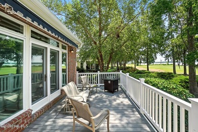 Beautiful home located in the prestigious, gated community of on Sound Golf Links at Albemarle Plantation in North Carolina - for sale on GolfHomes.com, golf home, golf lot