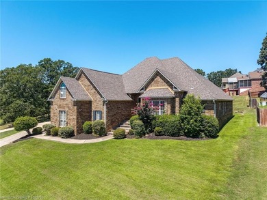 Welcome to this stunning 4-bedroom, 3.5-bathroom home nestled on on Eagle Crest Golf Course in Arkansas - for sale on GolfHomes.com, golf home, golf lot
