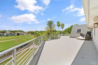 This modern sanctuary offering luxurious living nestled in Gulf on Tiger Point Golf and Country Club in Florida - for sale on GolfHomes.com, golf home, golf lot