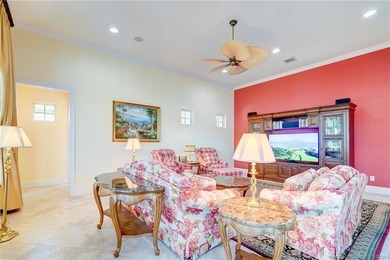 Luxury lakeside living awaits in this 5-bedroom, 3 full and 2 on Willoughby Golf Club in Florida - for sale on GolfHomes.com, golf home, golf lot