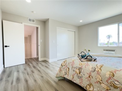 Fall in love with this stylish mid-century modern home featuring on Recreation Park Golf Course 18 in California - for sale on GolfHomes.com, golf home, golf lot