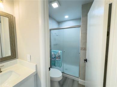 Fall in love with this stylish mid-century modern home featuring on Recreation Park Golf Course 18 in California - for sale on GolfHomes.com, golf home, golf lot