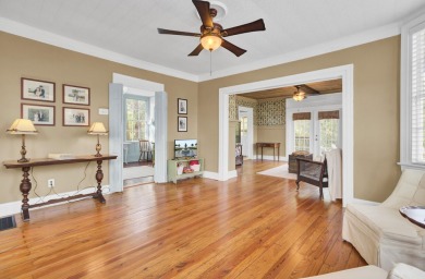 This charming and unique Dutch Colonial-style home is nestled in on Miler Country Club in South Carolina - for sale on GolfHomes.com, golf home, golf lot