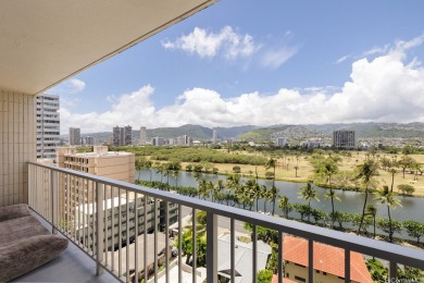 Enjoy the sweeping views of the golf course, Ala Wai canal on Ala Wai Golf Course in Hawaii - for sale on GolfHomes.com, golf home, golf lot