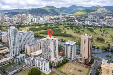 Enjoy the sweeping views of the golf course, Ala Wai canal on Ala Wai Golf Course in Hawaii - for sale on GolfHomes.com, golf home, golf lot