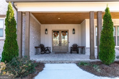 Welcome to this wonderfully modern farmhouse in the stunning on The Governors Towne Club in Georgia - for sale on GolfHomes.com, golf home, golf lot