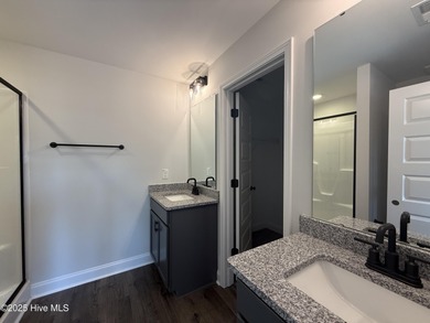 End-unit alert! Don't miss this stunning 1 car garage MOVE IN on Riverwood Golf and Athletic Club in North Carolina - for sale on GolfHomes.com, golf home, golf lot