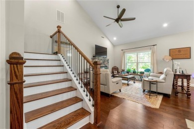 This lovely custom-built home offers a flowing, spacious on Fairfield Plantation Golf and Country Club in Georgia - for sale on GolfHomes.com, golf home, golf lot