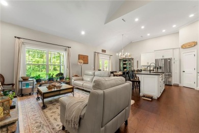 This lovely custom-built home offers a flowing, spacious on Fairfield Plantation Golf and Country Club in Georgia - for sale on GolfHomes.com, golf home, golf lot