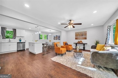 Beautifully renovated 4BR/2BA home in Decatur with versatile on East Lake Golf Club in Georgia - for sale on GolfHomes.com, golf home, golf lot