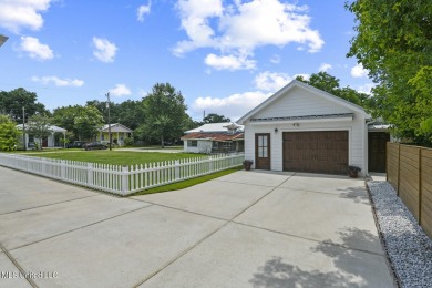 This gorgeous bungalow in Old Town Bay Saint Louis is Coastal on The Bridges Golf Club At Hollywood Casino in Mississippi - for sale on GolfHomes.com, golf home, golf lot