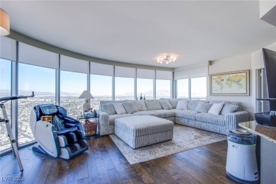 Stunning 2 bed/2 bath plus den unit atop the 39th floor of on Las Vegas Country Club in Nevada - for sale on GolfHomes.com, golf home, golf lot