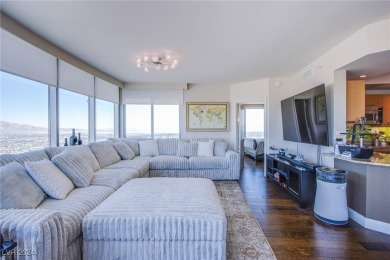 Stunning 2 bed/2 bath plus den unit atop the 39th floor of on Las Vegas Country Club in Nevada - for sale on GolfHomes.com, golf home, golf lot