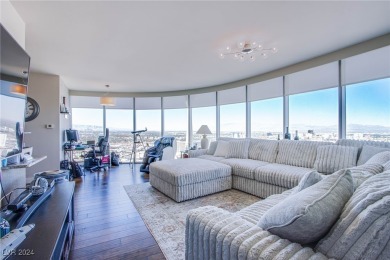 Stunning 2 bed/2 bath plus den unit atop the 39th floor of on Las Vegas Country Club in Nevada - for sale on GolfHomes.com, golf home, golf lot