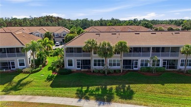 Begin your day with coffee on the newly screened lanai on Colonial Country Club in Florida - for sale on GolfHomes.com, golf home, golf lot