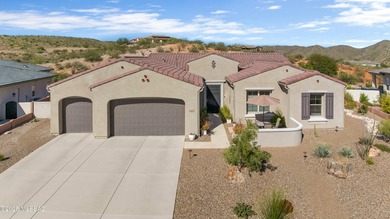 Like new Acacia plan built in 2022 in The Preserve at on Saddlebrooke Golf Course in Arizona - for sale on GolfHomes.com, golf home, golf lot