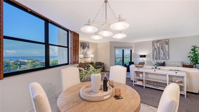 Perched atop the 11th floor, this penthouse residence at on Links on Longboat Golf Club in Florida - for sale on GolfHomes.com, golf home, golf lot