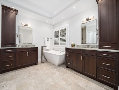 QUIET LUXURY throughout this CUSTOM HOME-- when relaxing on Lochmere Golf Club in North Carolina - for sale on GolfHomes.com, golf home, golf lot
