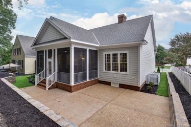Step into timeless design and modern comfort in this newly built on Fords Colony Country Club in Virginia - for sale on GolfHomes.com, golf home, golf lot