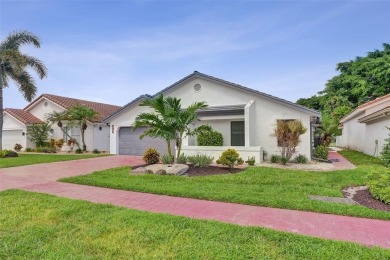 Welcome to this stunning three-bedroom, three-bath home in Boca on  in Florida - for sale on GolfHomes.com, golf home, golf lot