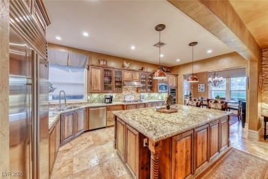 This former model home is situated on the 10th hole of Chimera on Tuscany Golf Club in Nevada - for sale on GolfHomes.com, golf home, golf lot