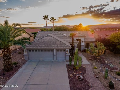 Golf & Mountain Views with Gorgeous Sunsets! Experience the on Quail Creek Country Club  in Arizona - for sale on GolfHomes.com, golf home, golf lot