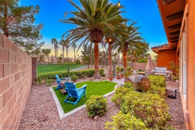 This former model home is situated on the 10th hole of Chimera on Tuscany Golf Club in Nevada - for sale on GolfHomes.com, golf home, golf lot