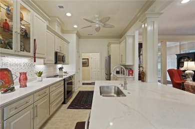 Fully renovated 3 bed/2.5 bath home in Moss Creek. Kitchen opens on Moss Creek Golf Club in South Carolina - for sale on GolfHomes.com, golf home, golf lot