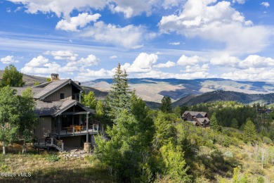 Experience dramatic views of the Gore Range from this rustic on Club At Cordillera Mountain Course in Colorado - for sale on GolfHomes.com, golf home, golf lot
