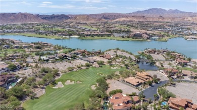 Build your dream estate on this rare .33-acre elevated homesite on South Shore At Lake Las Vegas in Nevada - for sale on GolfHomes.com, golf home, golf lot
