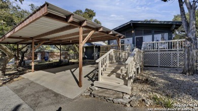 Nestled in a serene setting, this classic rustic home in the on Canyon Lake Golf Club in Texas - for sale on GolfHomes.com, golf home, golf lot