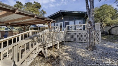 Nestled in a serene setting, this classic rustic home in the on Canyon Lake Golf Club in Texas - for sale on GolfHomes.com, golf home, golf lot