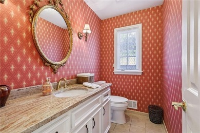 Tucked away on a quiet circle in Atlanta Country Clubs back nine on Atlanta Country Club in Georgia - for sale on GolfHomes.com, golf home, golf lot