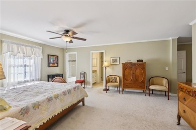 Tucked away on a quiet circle in Atlanta Country Clubs back nine on Atlanta Country Club in Georgia - for sale on GolfHomes.com, golf home, golf lot