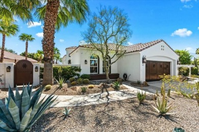 Enjoy the desert lifestyle in this stunning South-facing view on Mission Hills Golf Club in California - for sale on GolfHomes.com, golf home, golf lot