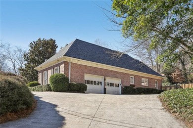 Tucked away on a quiet circle in Atlanta Country Clubs back nine on Atlanta Country Club in Georgia - for sale on GolfHomes.com, golf home, golf lot