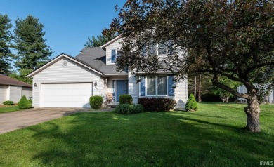 This lightly lived in two story has been well maintained on Cascades Golf Course in Indiana - for sale on GolfHomes.com, golf home, golf lot