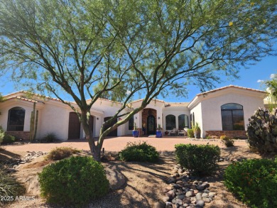 This beautiful property backs to #10 tee box on the Ranch golf on Tonto Verde Golf Club in Arizona - for sale on GolfHomes.com, golf home, golf lot