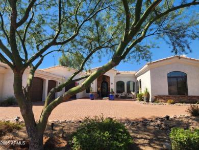 This beautiful property backs to #10 tee box on the Ranch golf on Tonto Verde Golf Club in Arizona - for sale on GolfHomes.com, golf home, golf lot