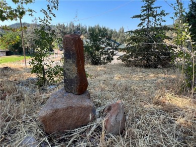 GOLF COURSE FRONTAGE lot with improvements of septic system on Adam Springs Golf Course in California - for sale on GolfHomes.com, golf home, golf lot